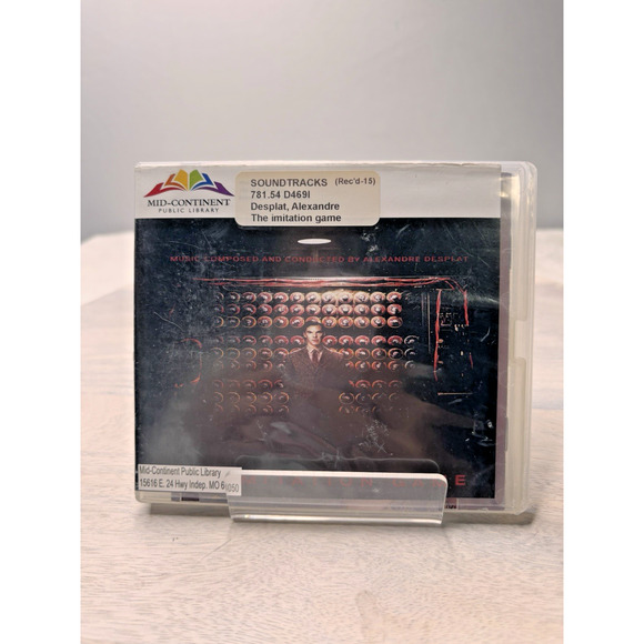 The Imitation Game (Original Soundtrack) by Alexandre Desplat (CD, 2014) - Picture 1 of 5